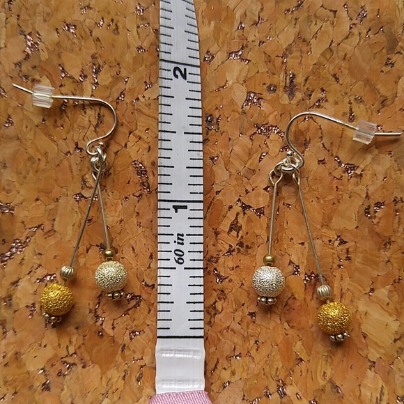 ♦ 3 for $15 Handmade Two-tone Dangle Earrings - Picture 6 of 7